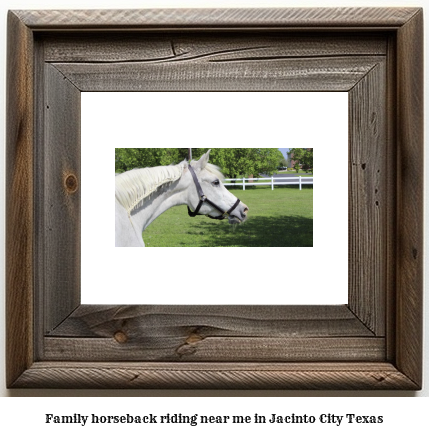 family horseback riding near me in Jacinto City, Texas